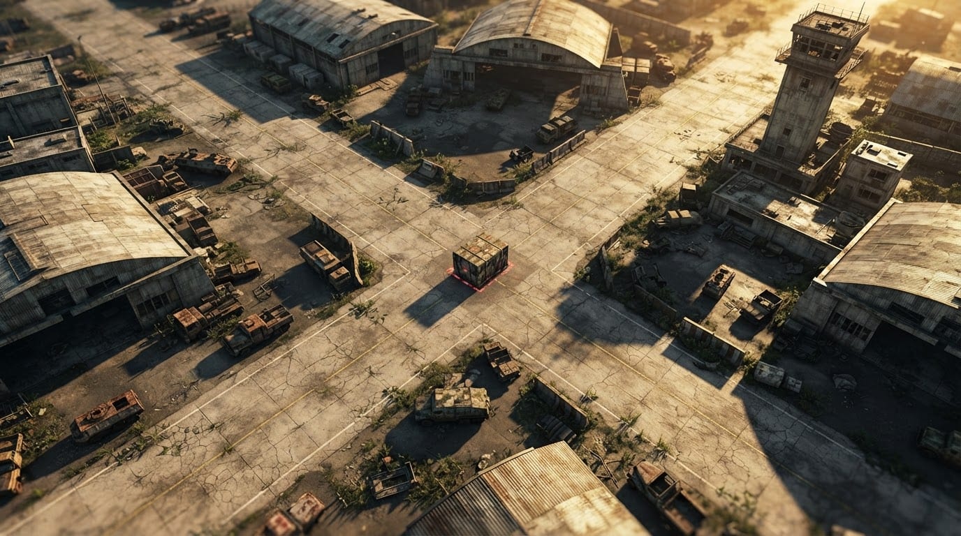 Abandoned military airbase