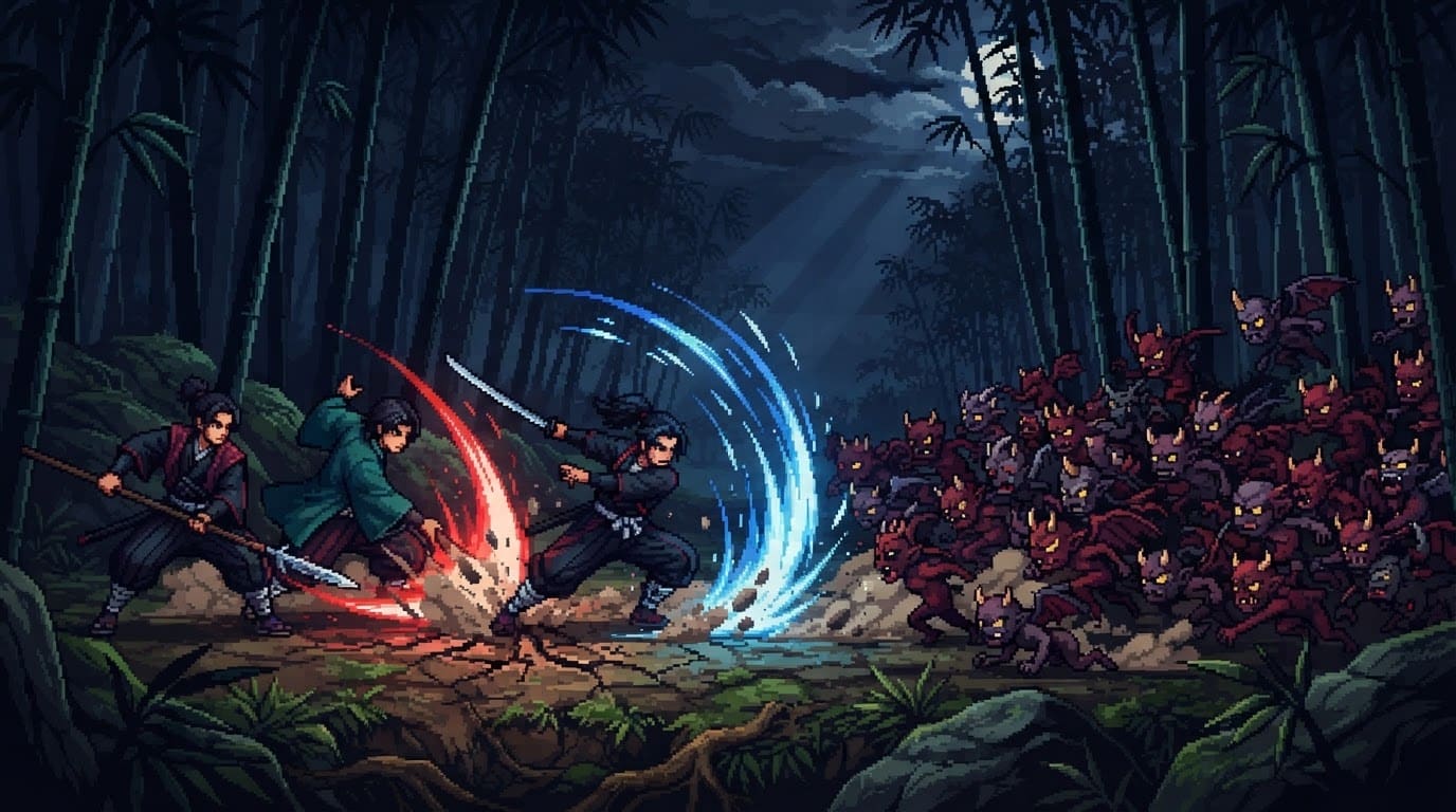 Survive a demon wave