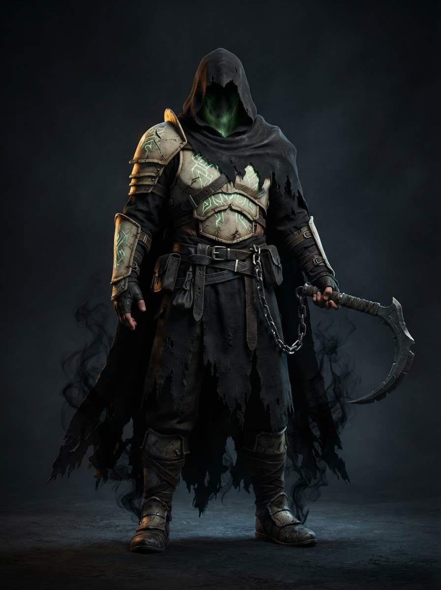 The Wraith, spectral warrior
