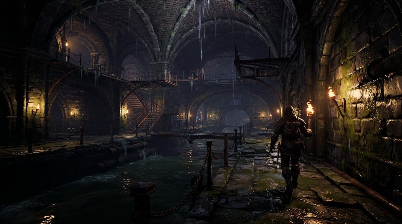 Galthar underground sewer vaults
