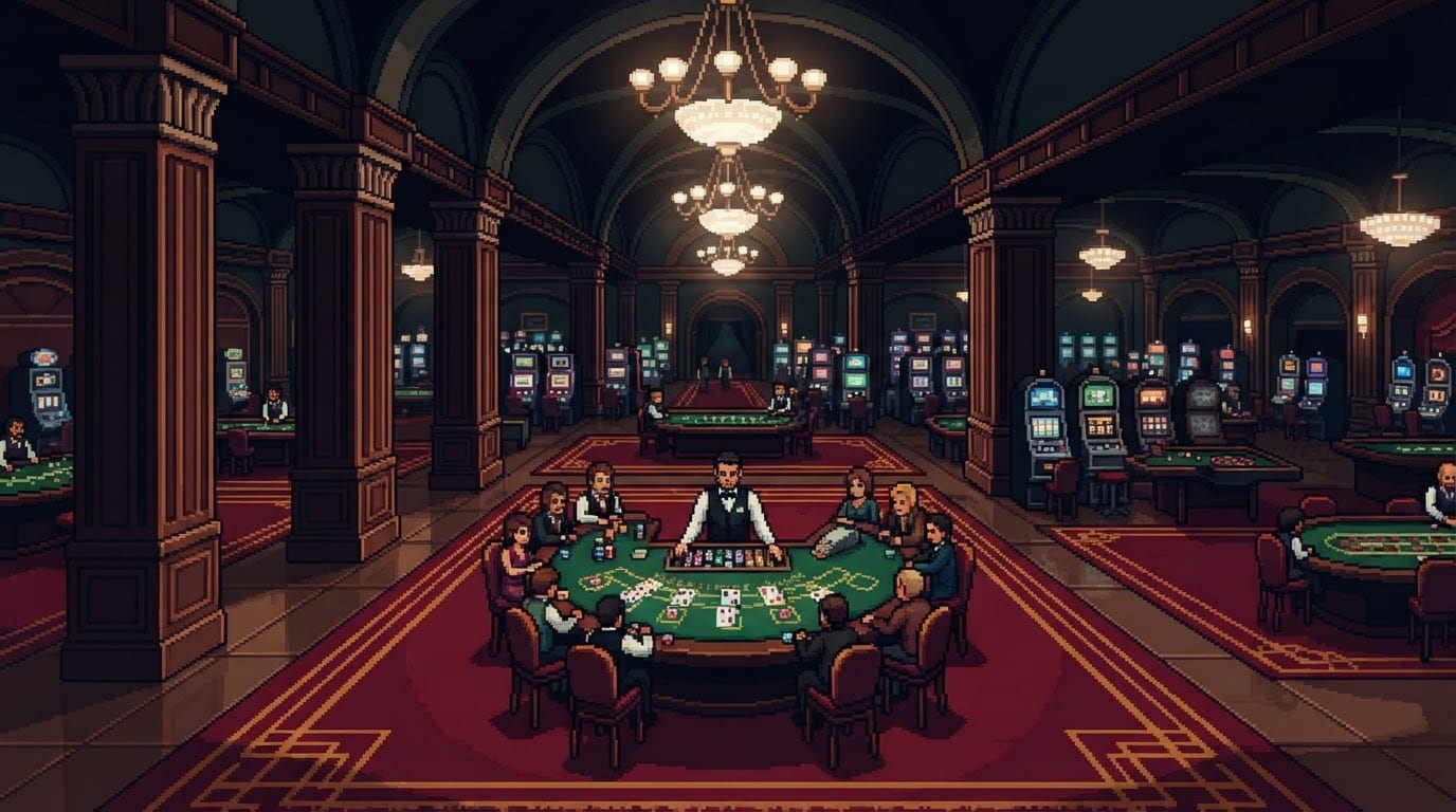 Luxury Casino Floor