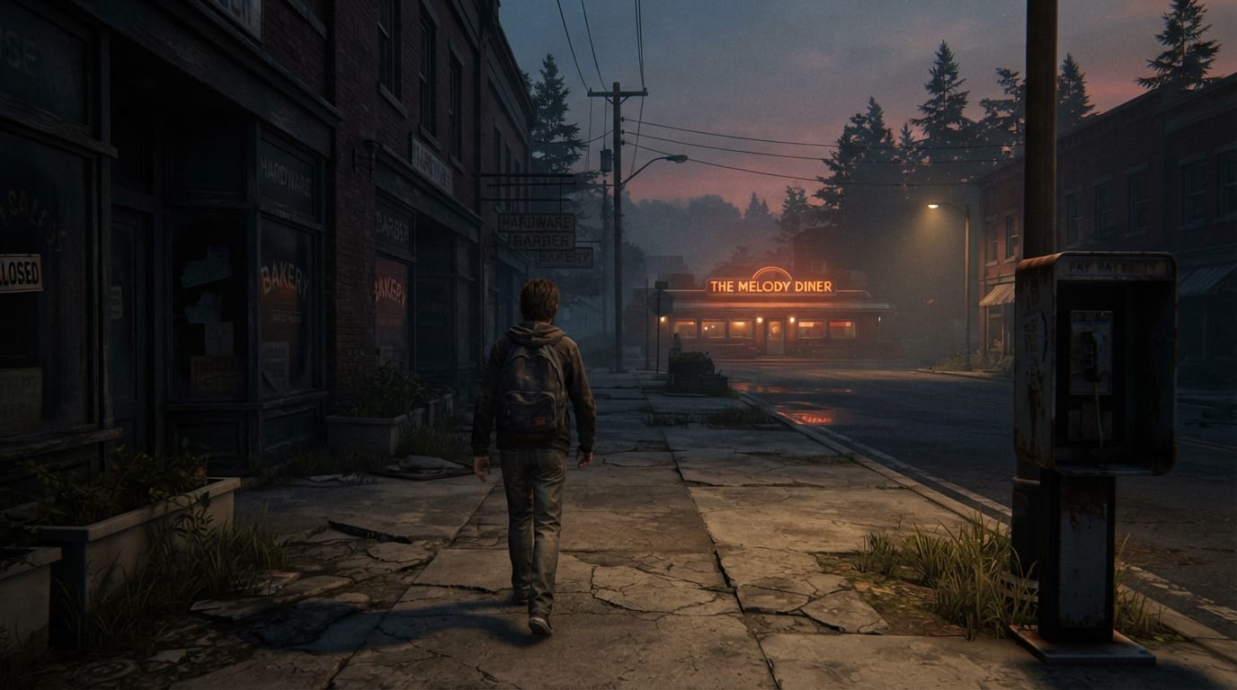 Bellwether at dusk