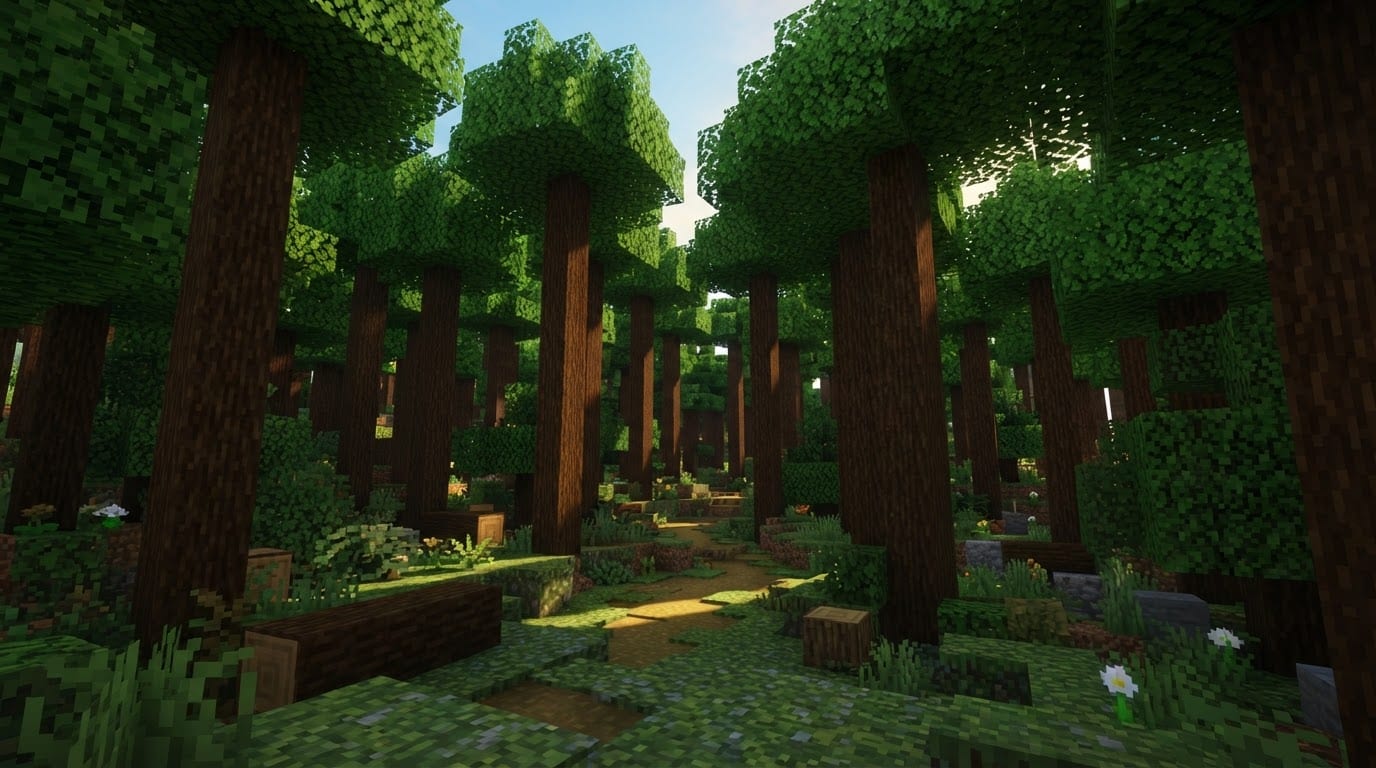 Dense Blocky Forest