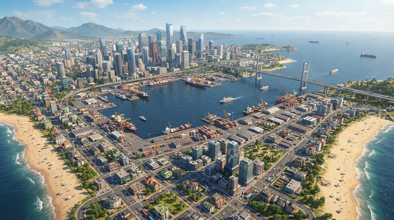 Coastal Harbor Metropolis