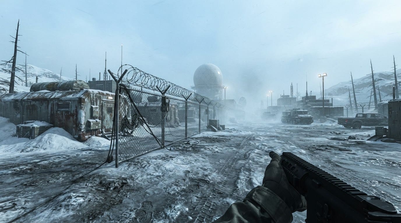 Arctic Military Research Compound