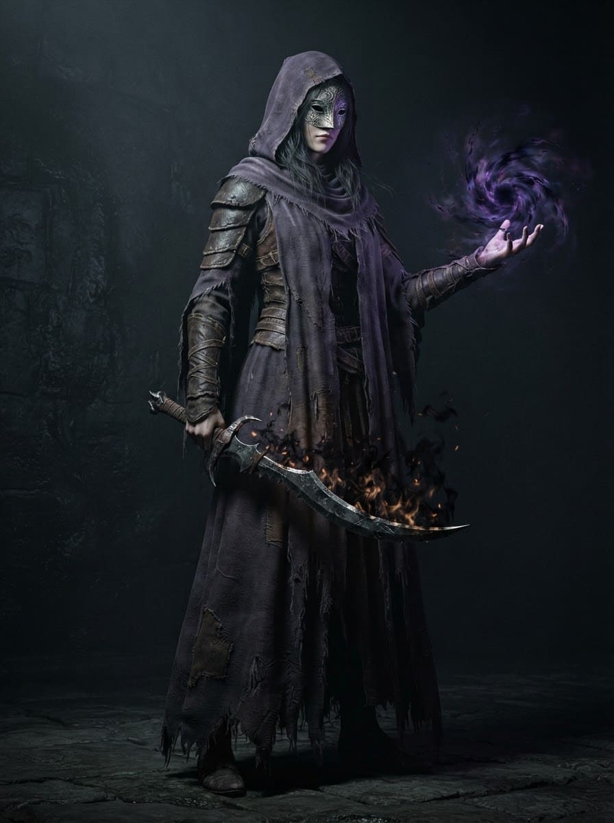 The veiled hexblade