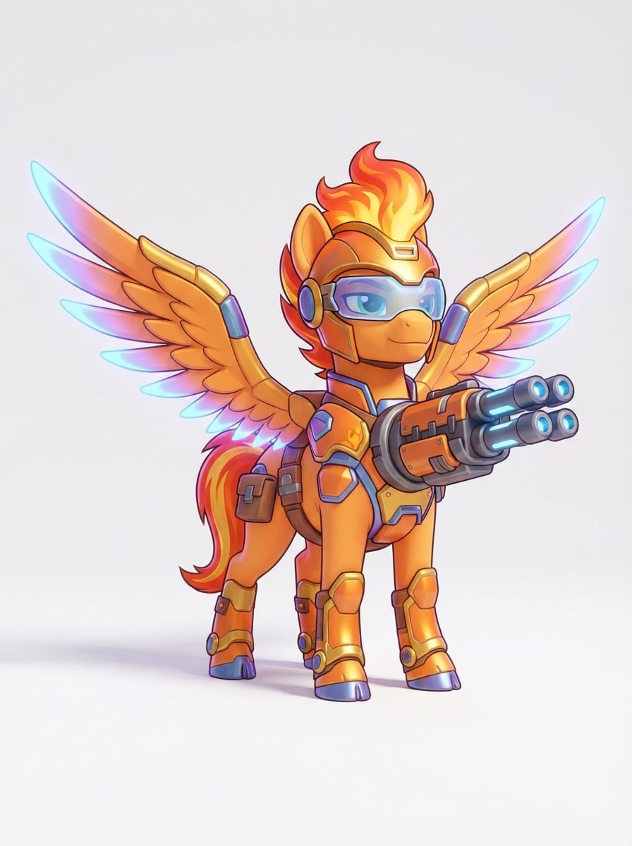 Blazewing the Pegasus Gunner