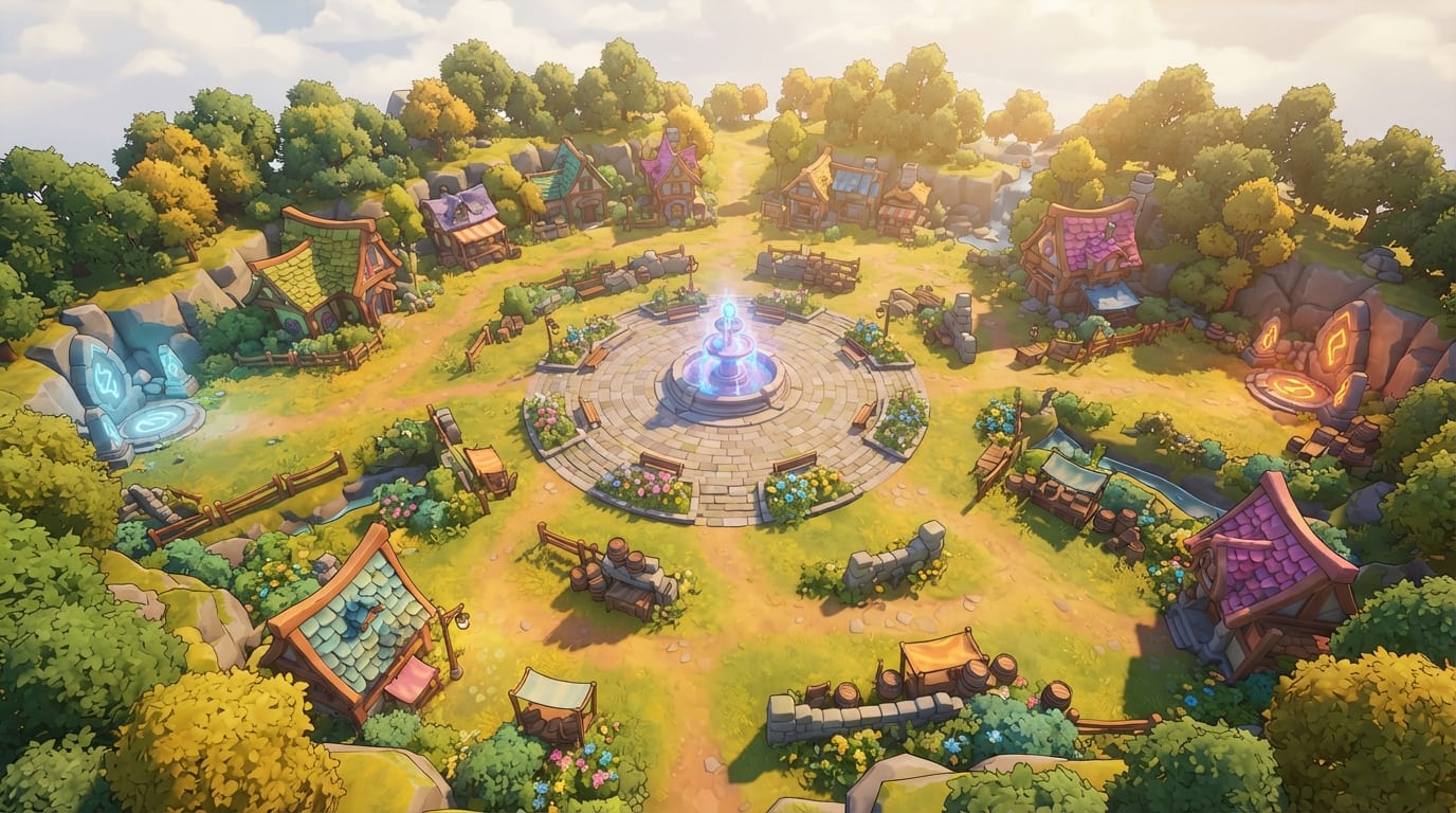 Enchanted Meadow Village