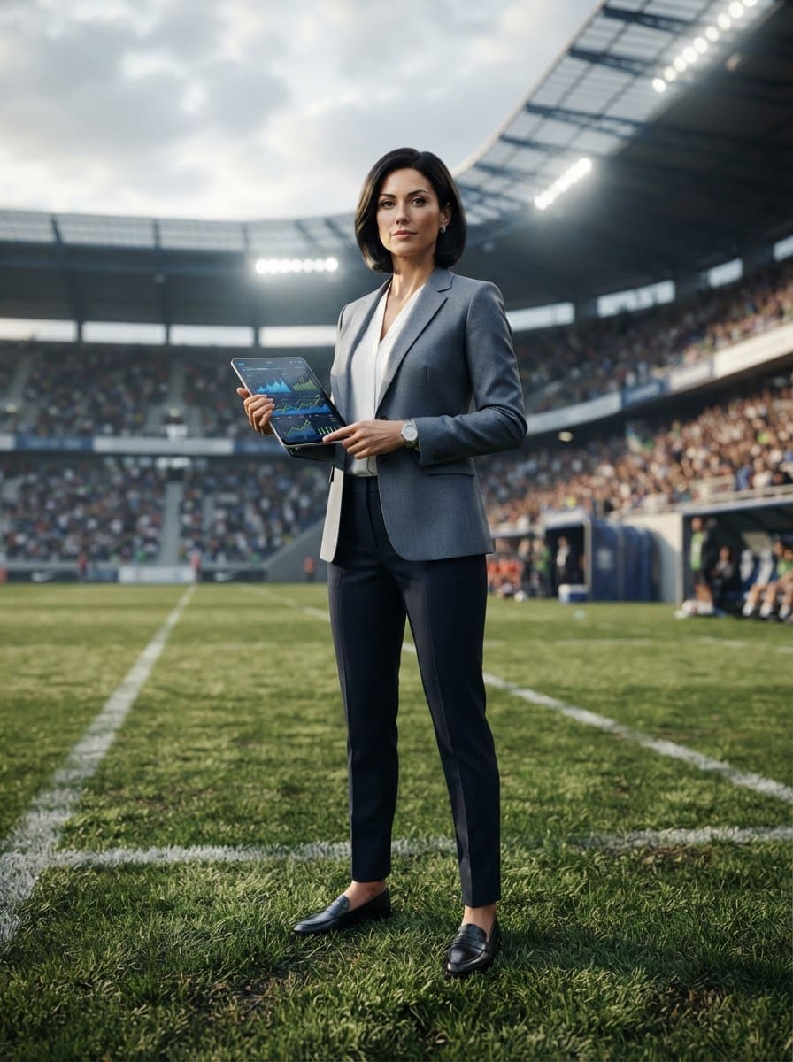 Diretora desportiva determinada
