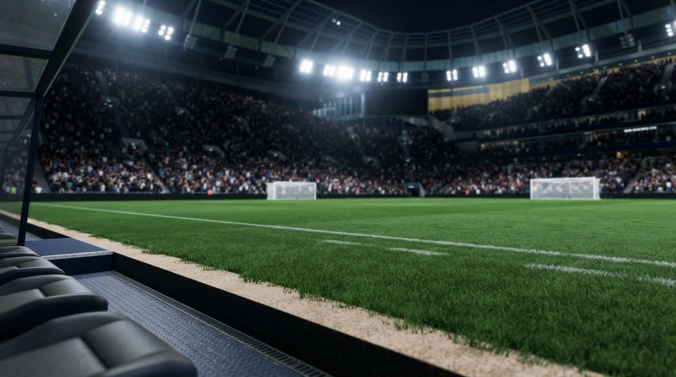 Estádio moderno com 80 mil lugares