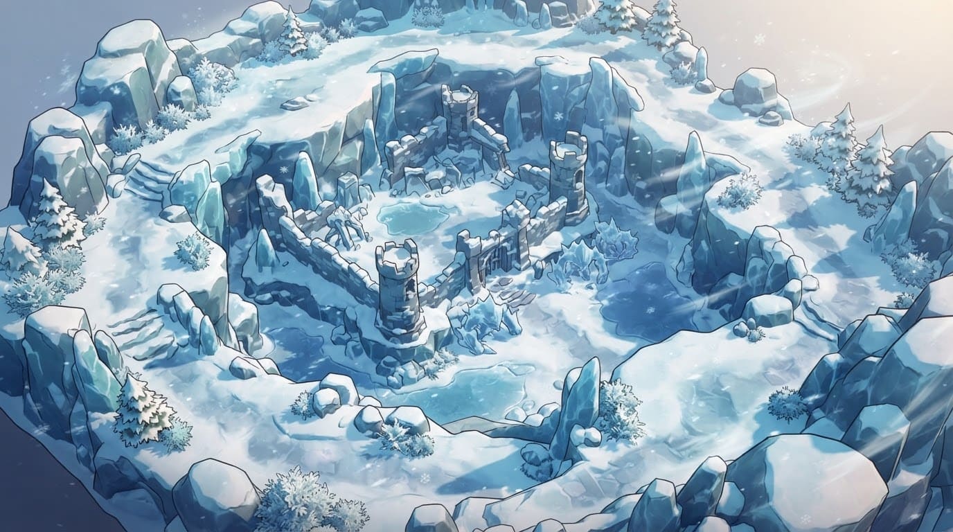 Frostklippen: Eisige Berge