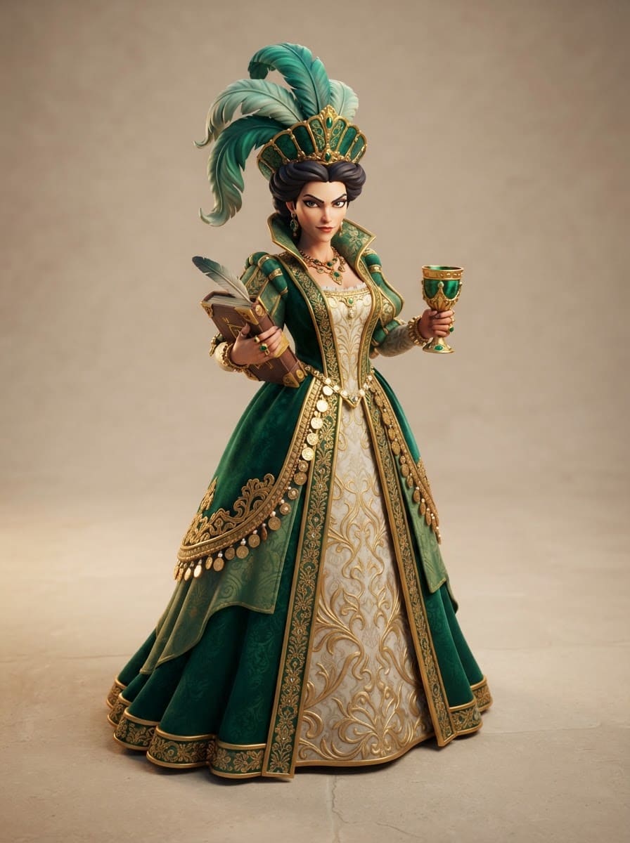 A shrewd merchant queen