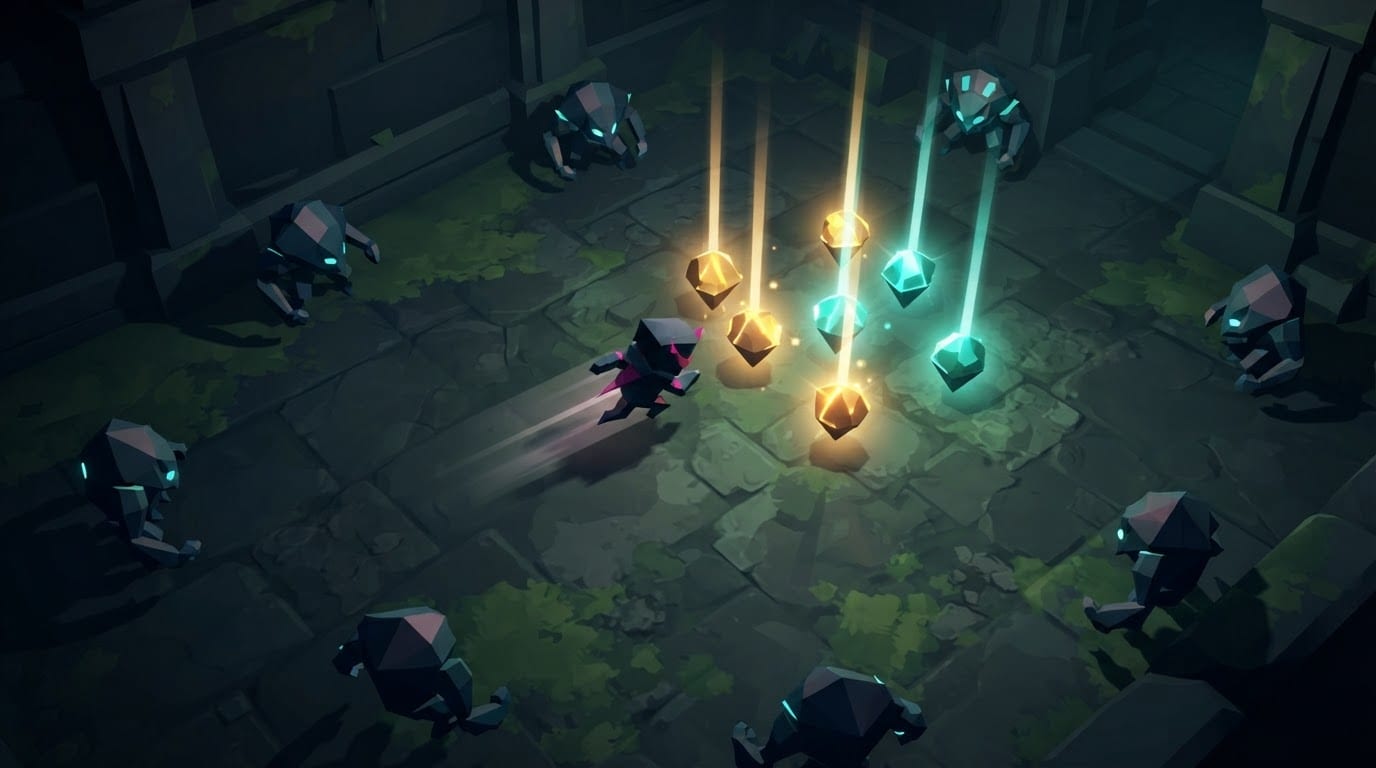 Collect power-ups mid-run