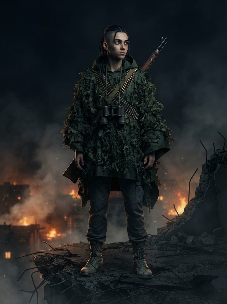 Teen scout sniper
