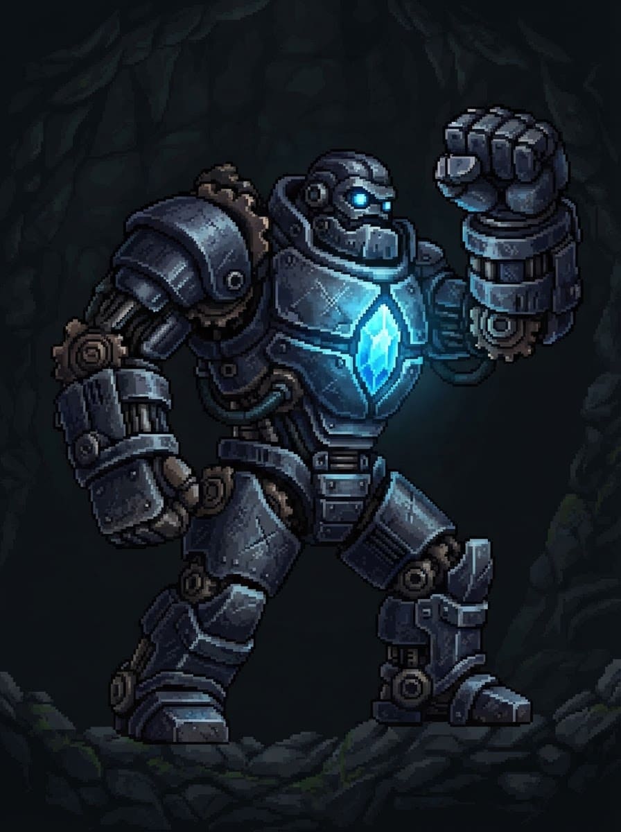 The iron golem builder