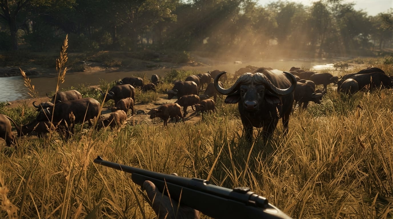 Tendre une embuscade au buffle