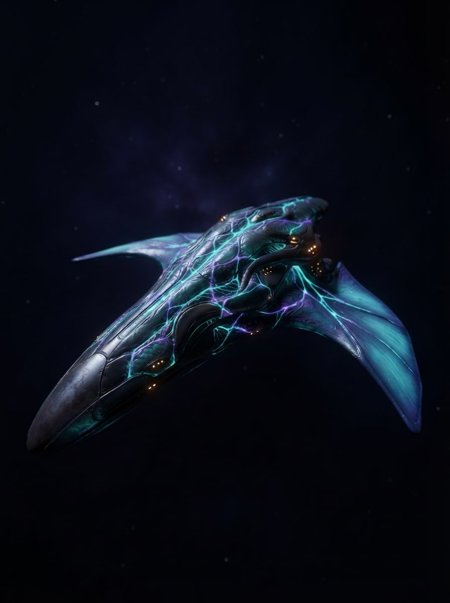 Alien scout vessel