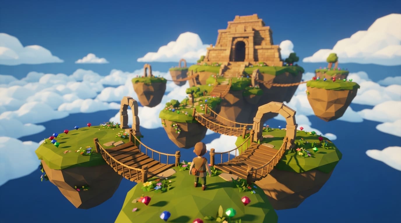Floating garden archipelago