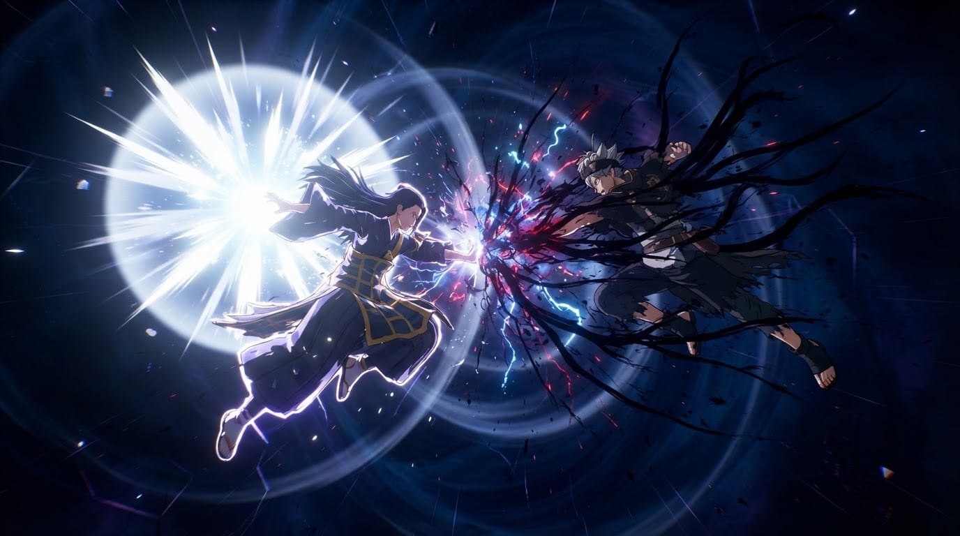 Clash inside an Infinite Void