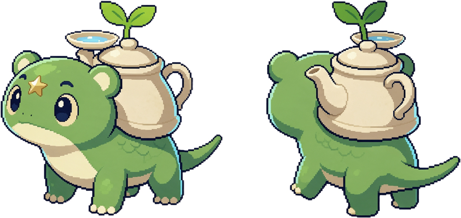 Sproutle Battle Sprites