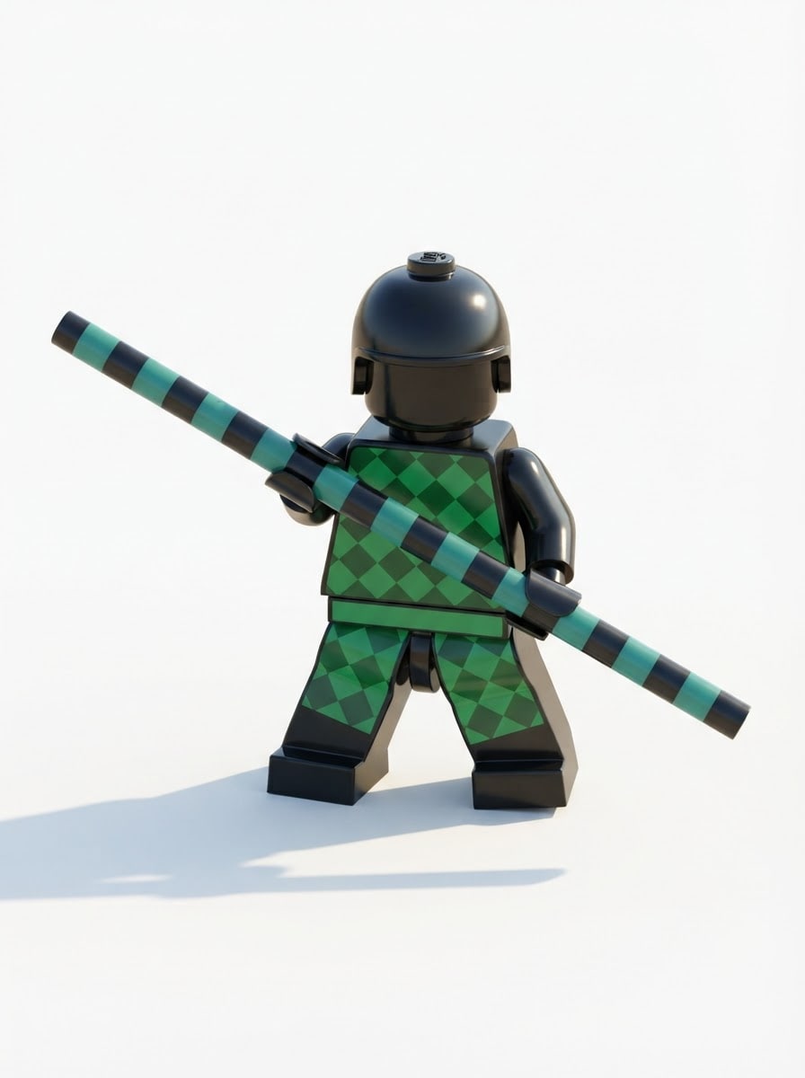 Black suit bo staff hero