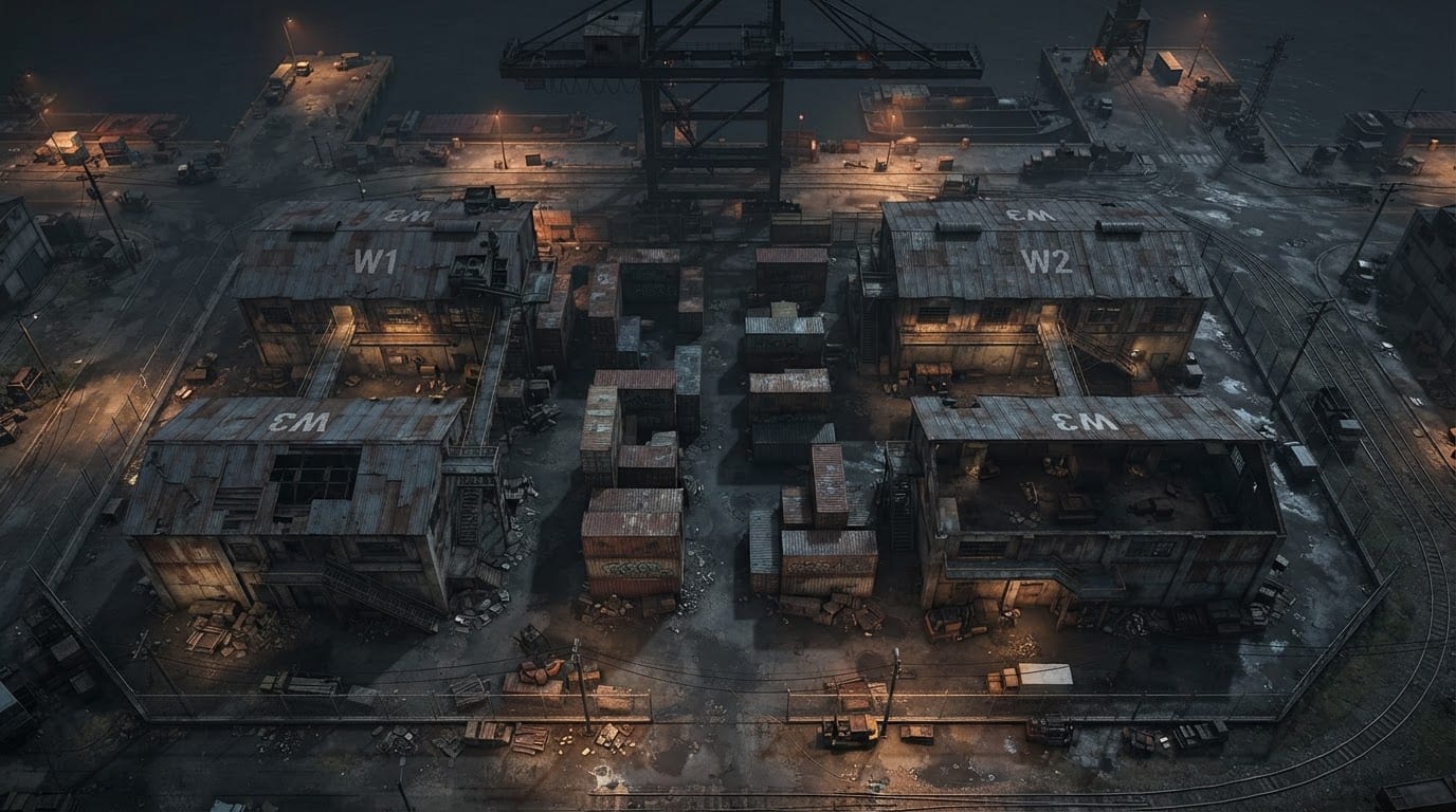 Derelict Port Warehouse District