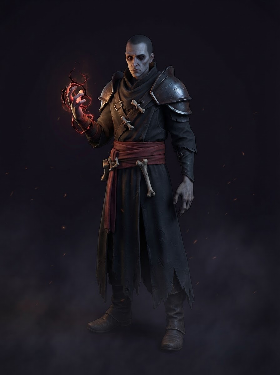 Cursed blood mage