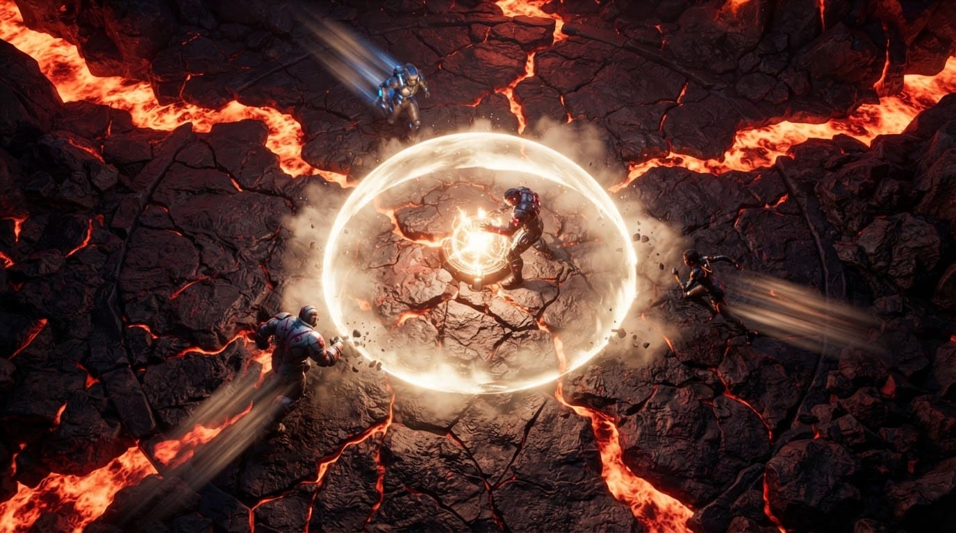 Race to seize the power core