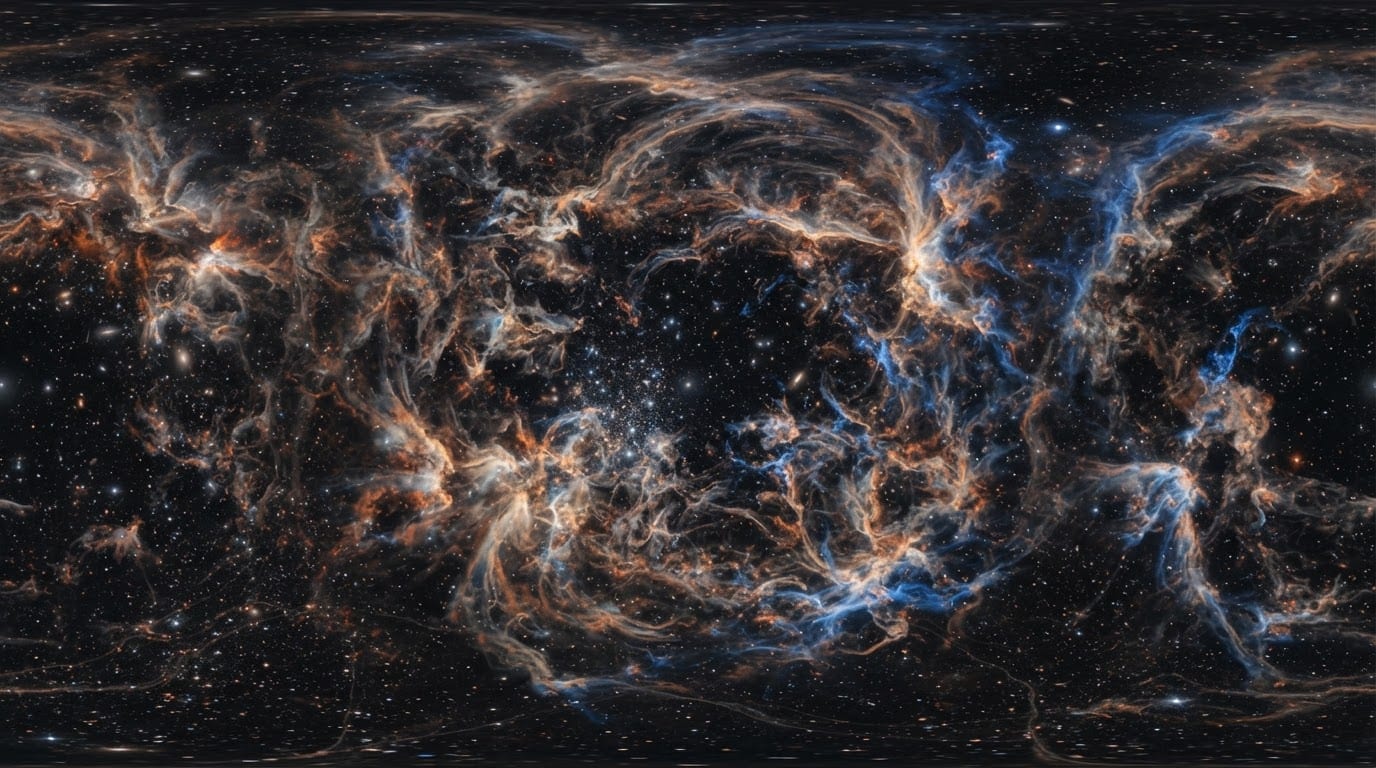 Supernova remnant shell