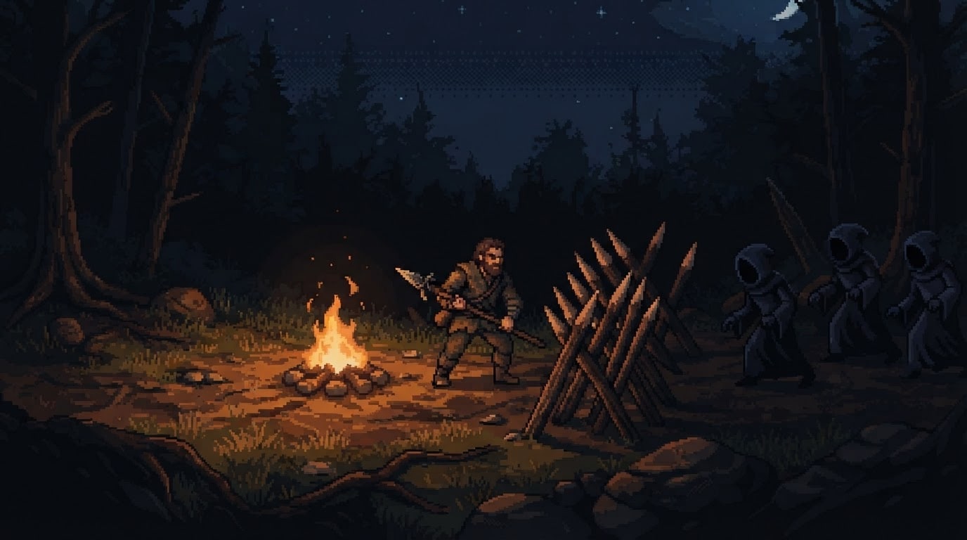 Fight off night raiders