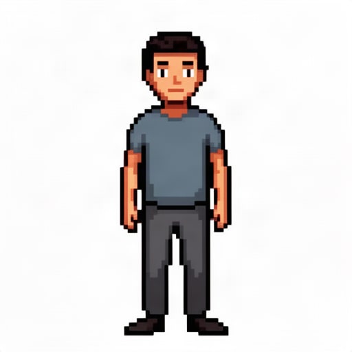 Chunky Pixel Man