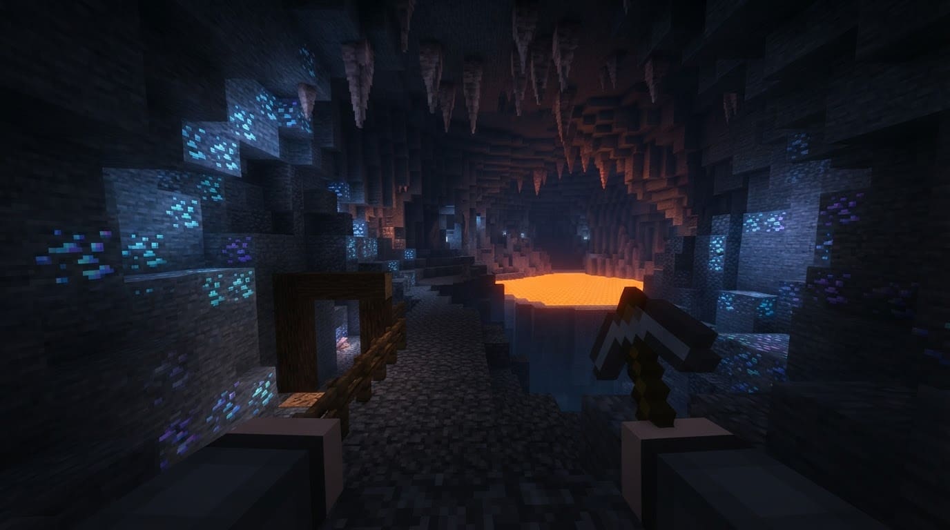 Cavernas de cristal profundas