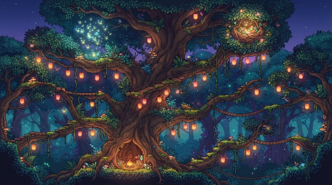 The Ancient Lantern Canopy