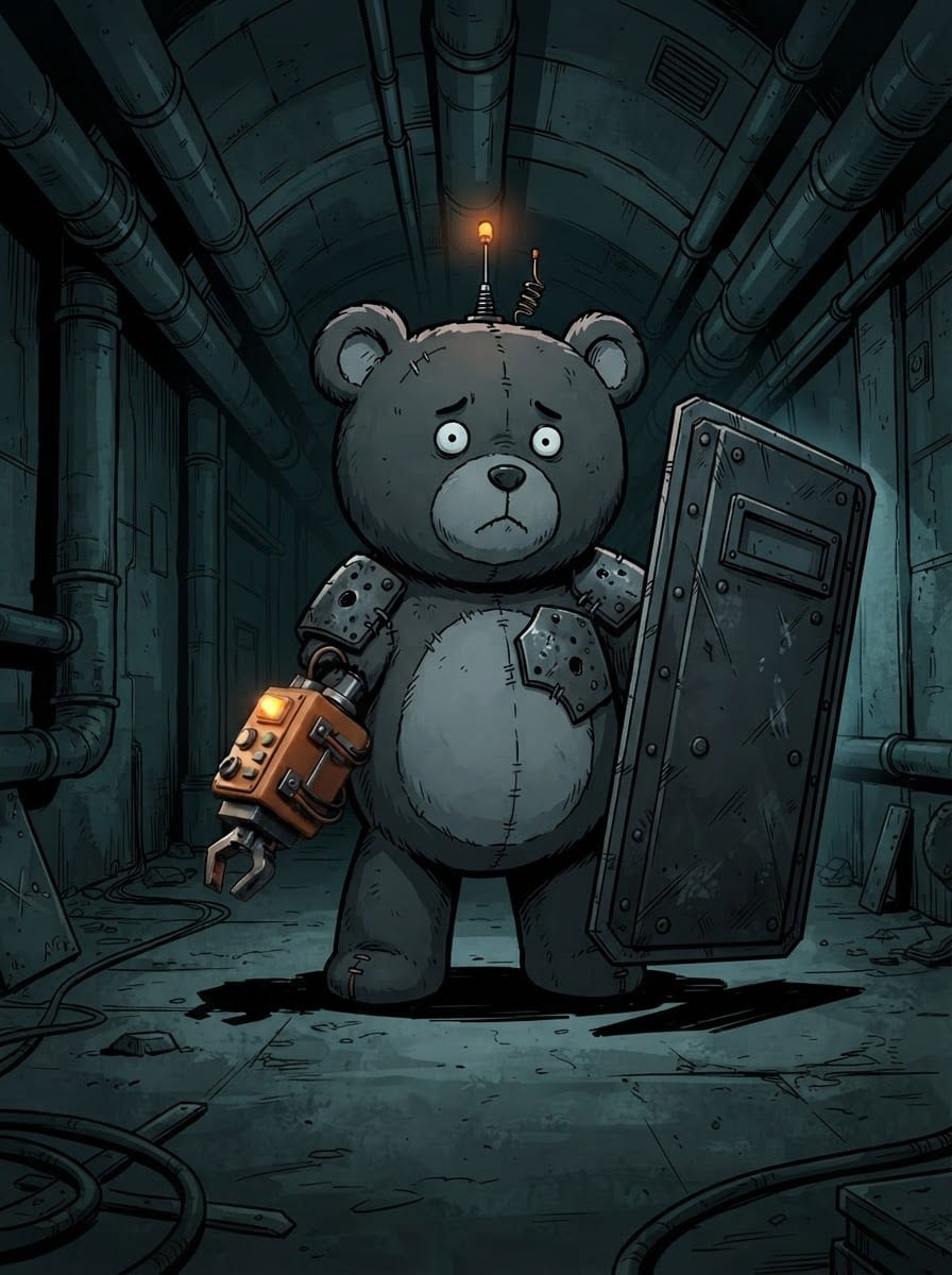 The armoured heavy bear