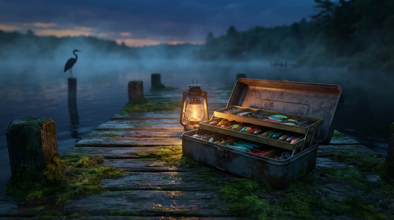 Choose bait at dawn