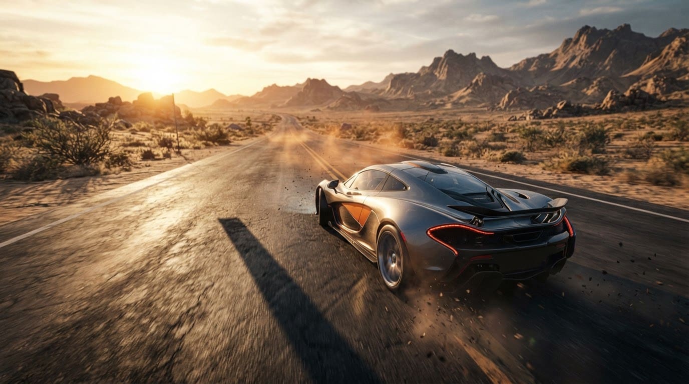 Race through open highways