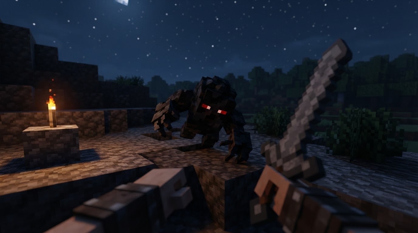 Fight off night creatures