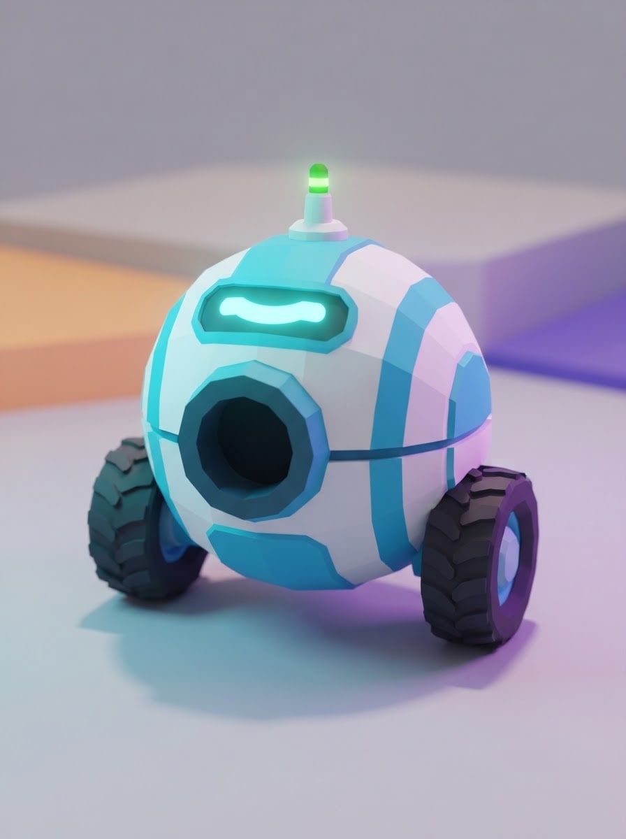 Robot aspirador compacto