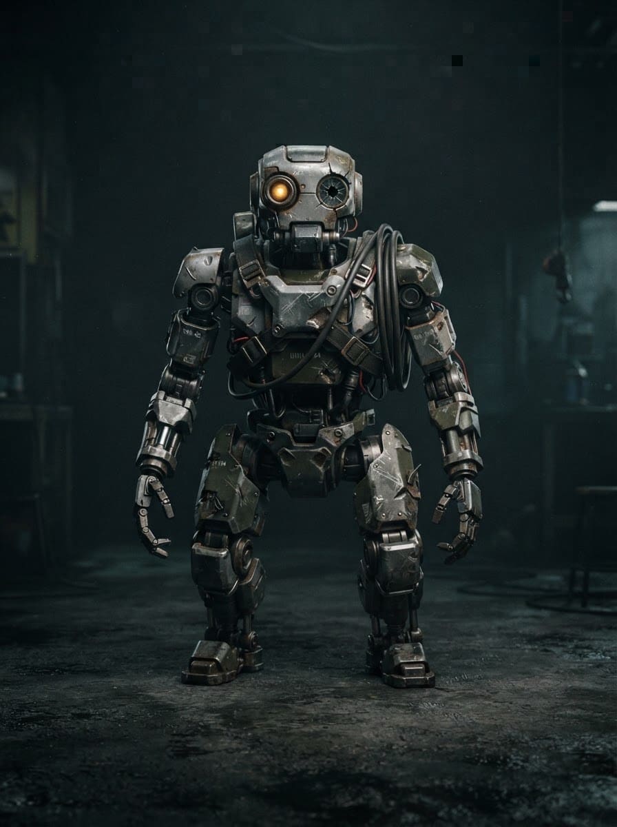 The Repaired Scout Robot
