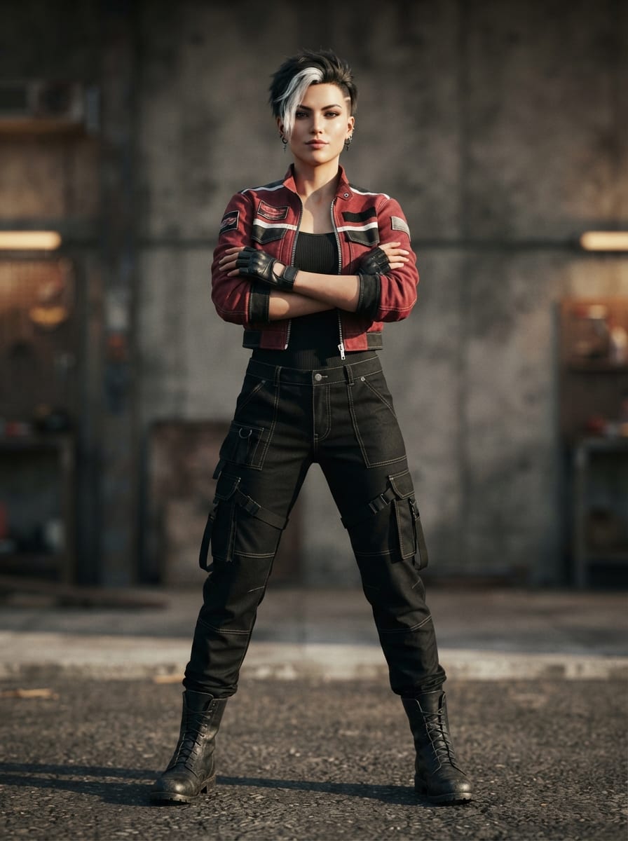 Sharp young street racer