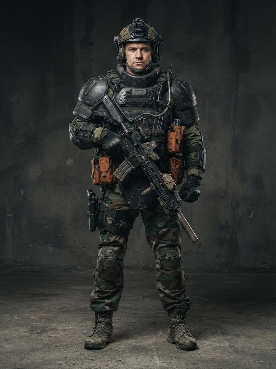 Heavy assault soldier