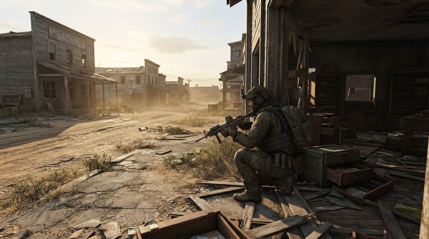 Loot a Deserted Town