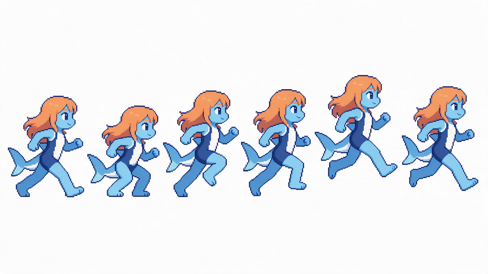Shark Girl Run Sheet
