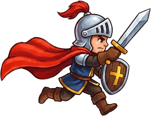 Knight hero sprite
