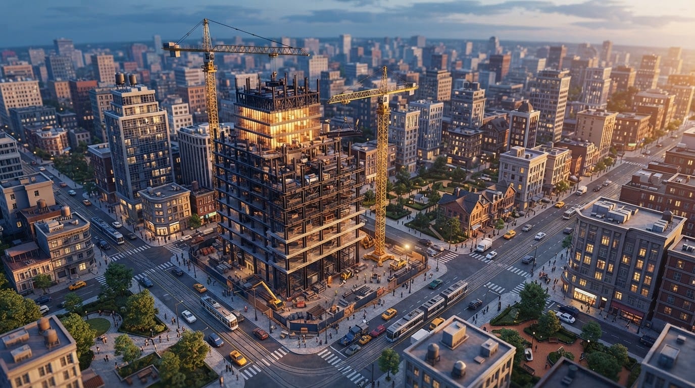 Upgrade buildings for passive income