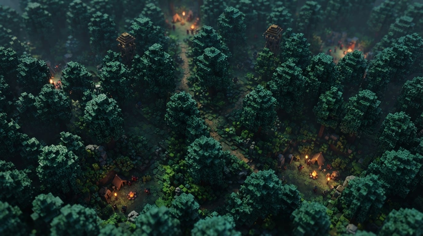 Hutan Lebat Penuh Penyergapan