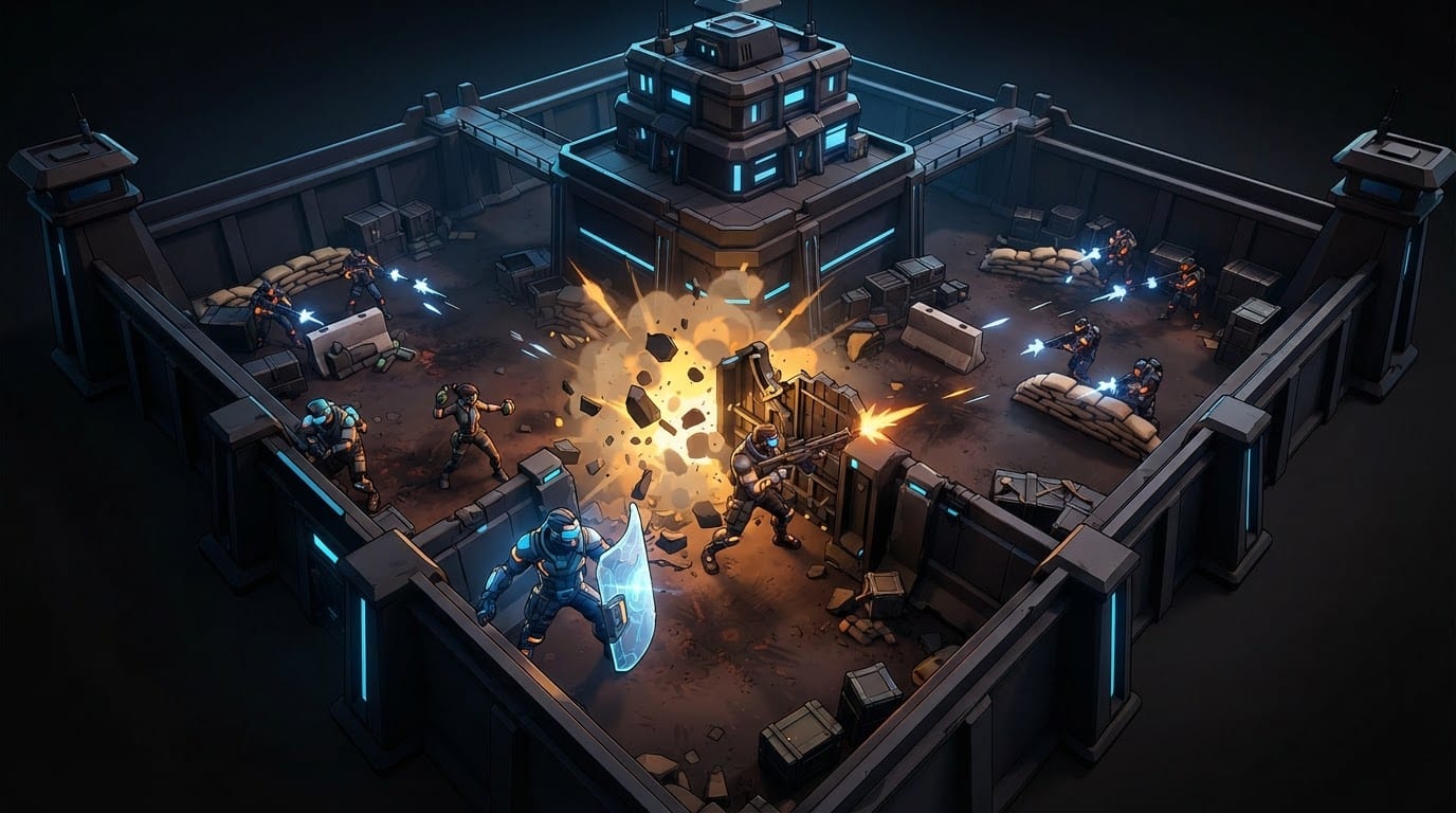 Storm the enemy money fortress