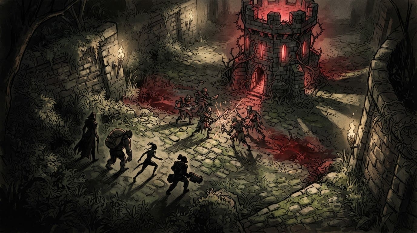 Push the enemy tower