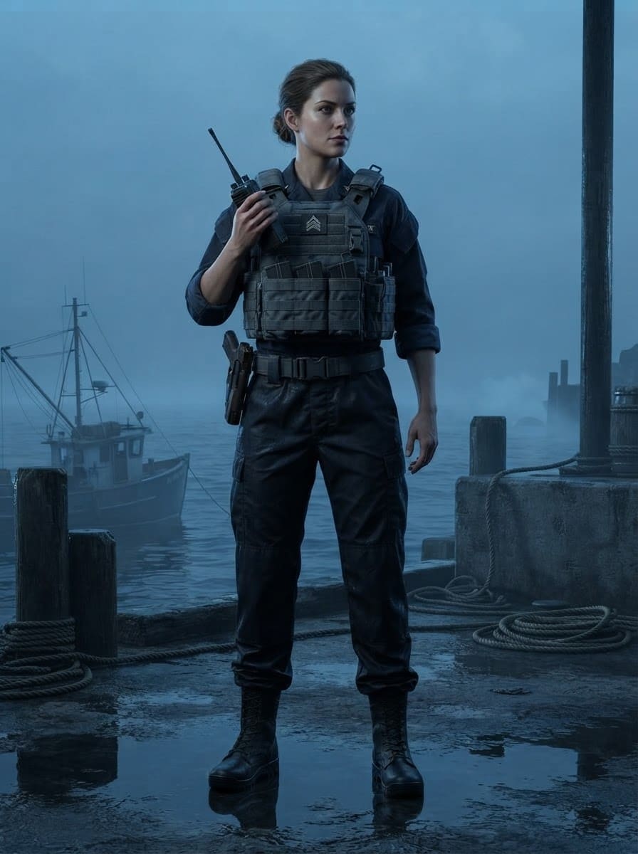 Naval combat officer