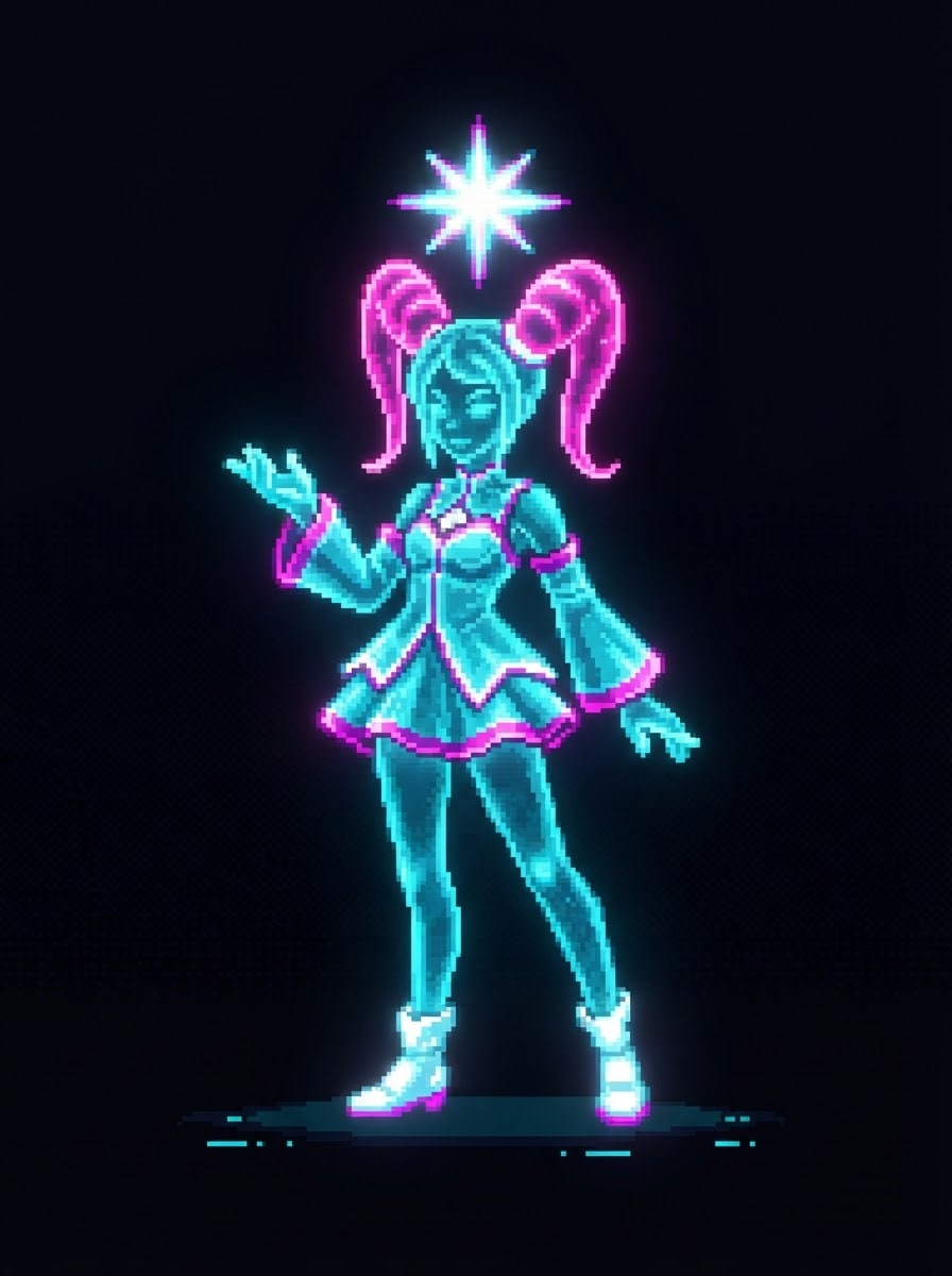 Holographic Pop Star